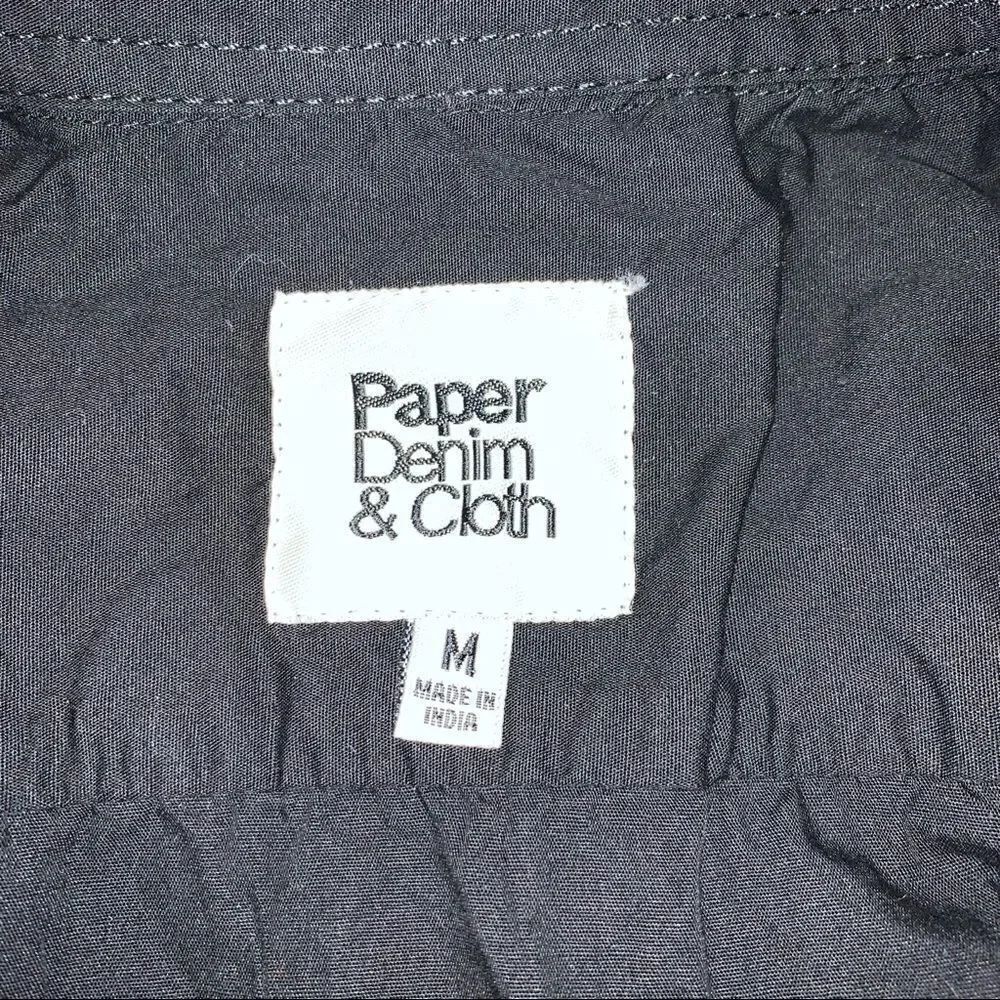 Paper Denim & Cloth black button up top - Picture 2 of 7